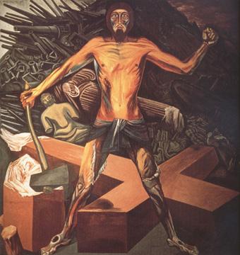 Jose Clemente Orozco Modern Migration of the Spirit (nn03) oil painting image